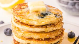 Lemon Blueberry Pancakes