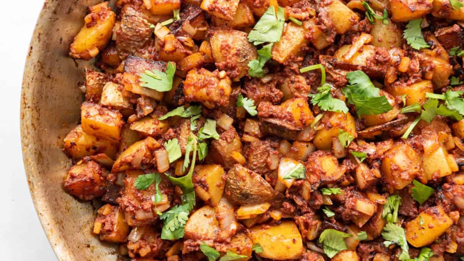 Mexican Potatoes with Chorizo