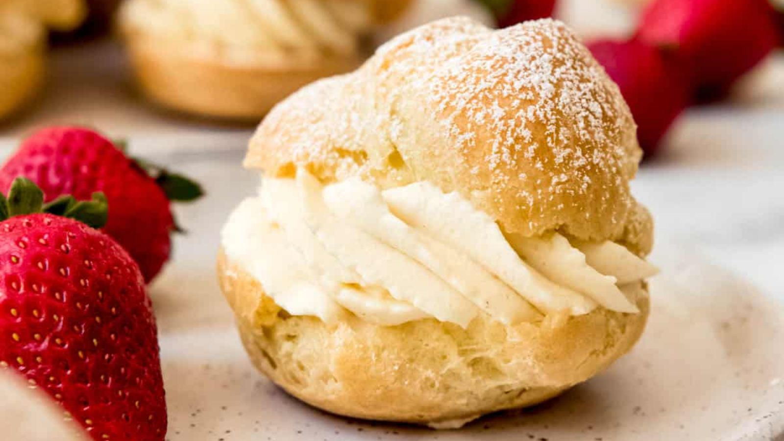 Easy Classic French Cream Puffs