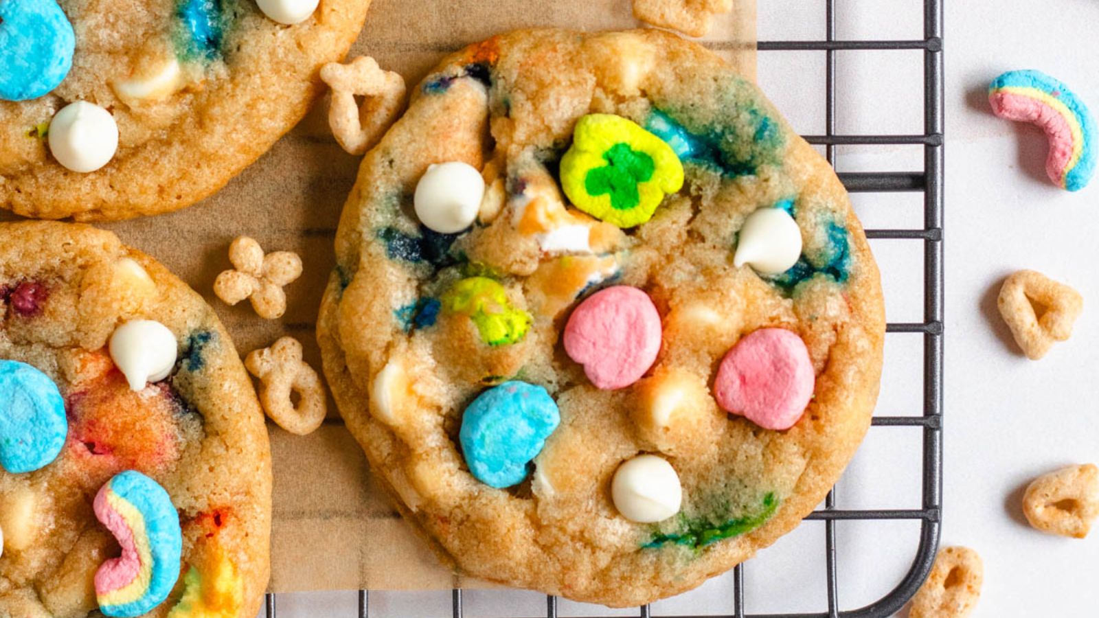 Lucky Charms Cookies