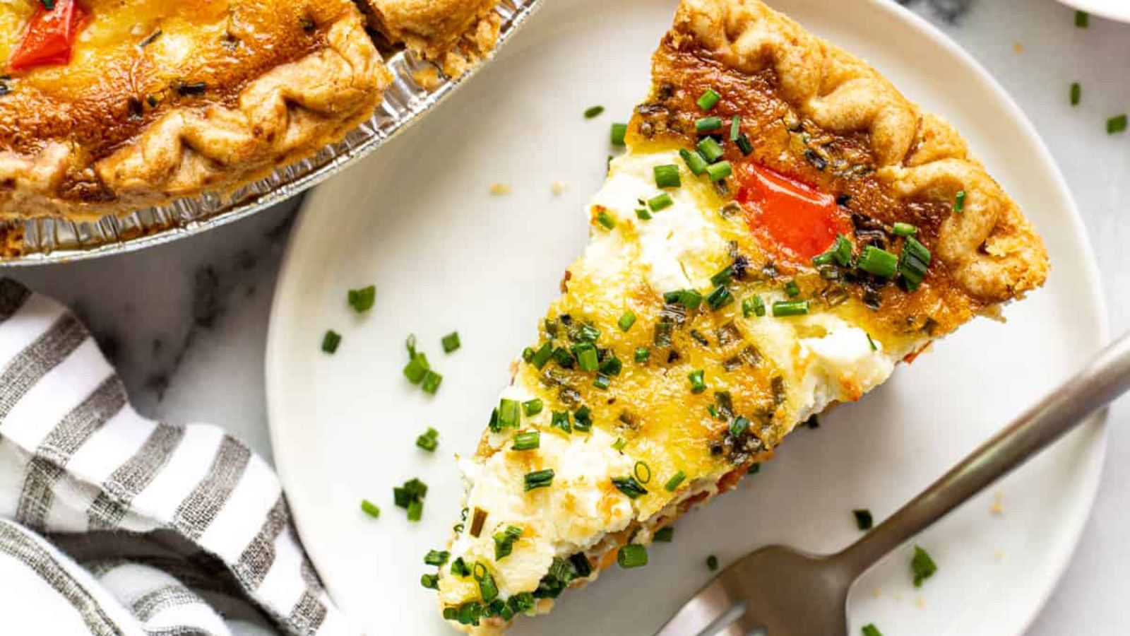 The Easiest Breakfast Quiche Recipe