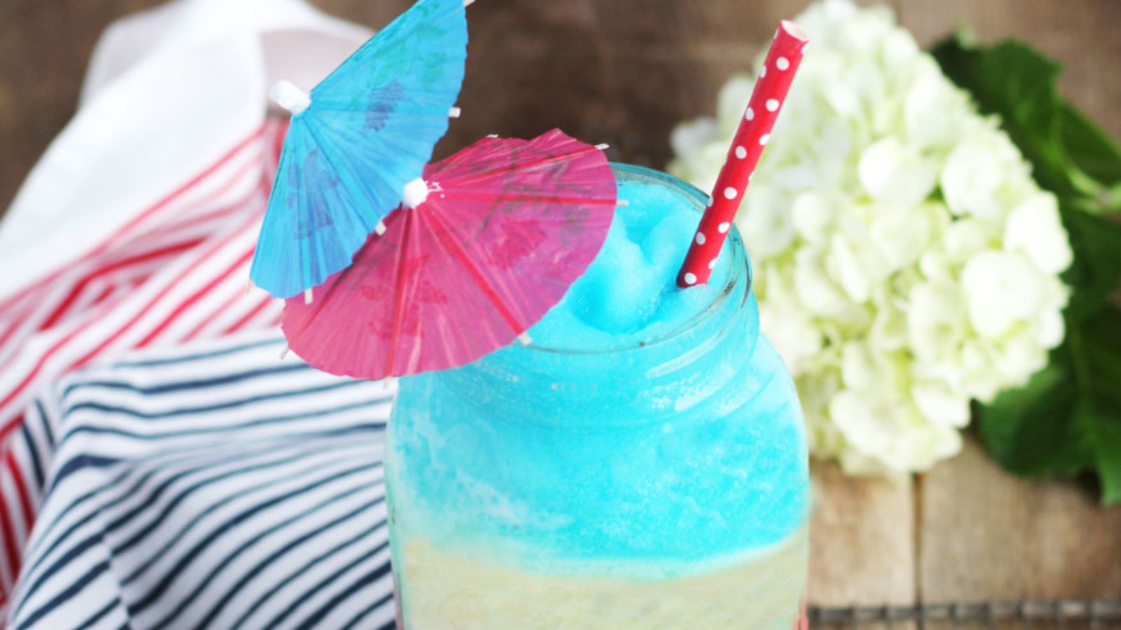 RED WHITE AND BLUE PINA COLADA