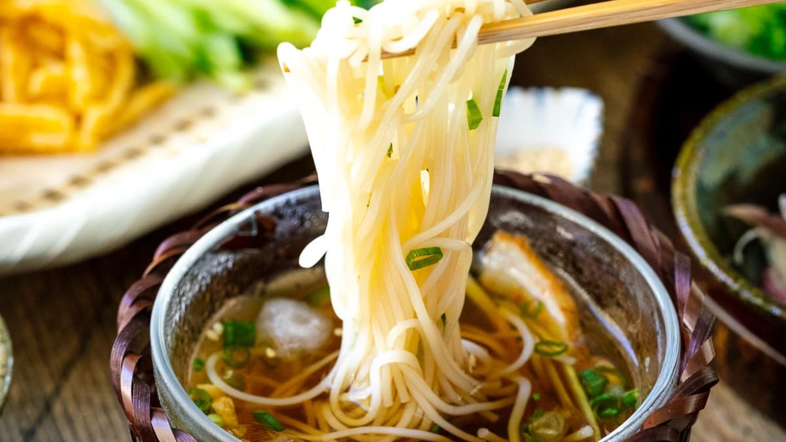 Japanese Cold Somen Noodles