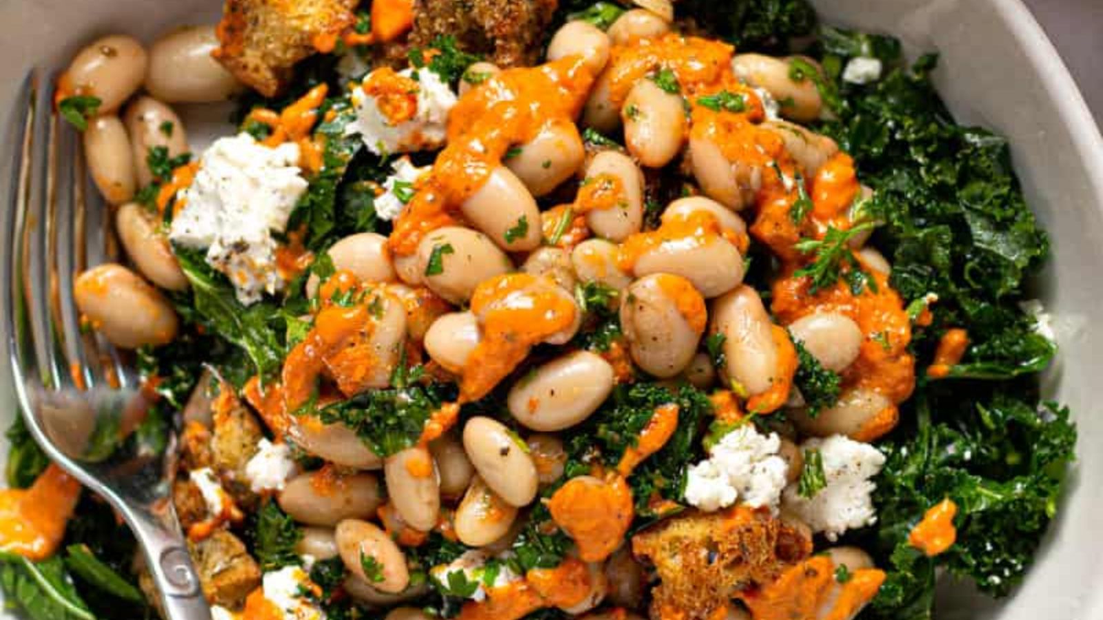 White Bean Kale Salad