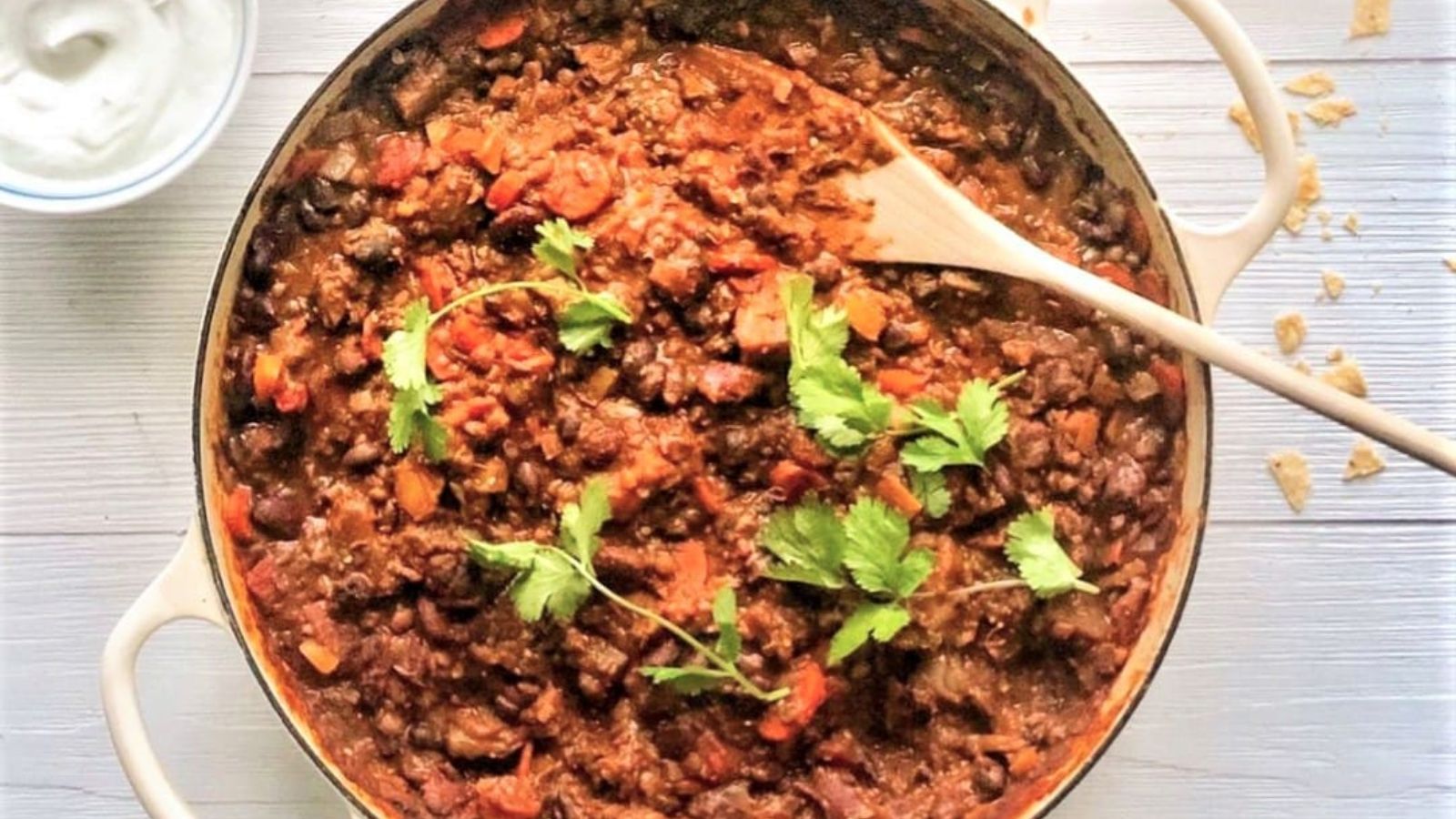 SMOKY EGGPLANT VEGAN CHILI