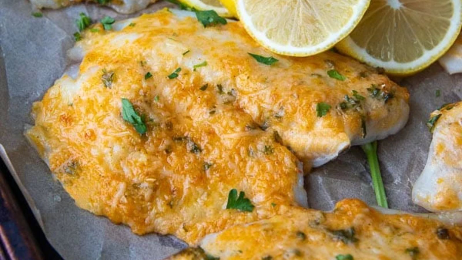 15-Minute Baked Parmesan Crusted Tilapia
