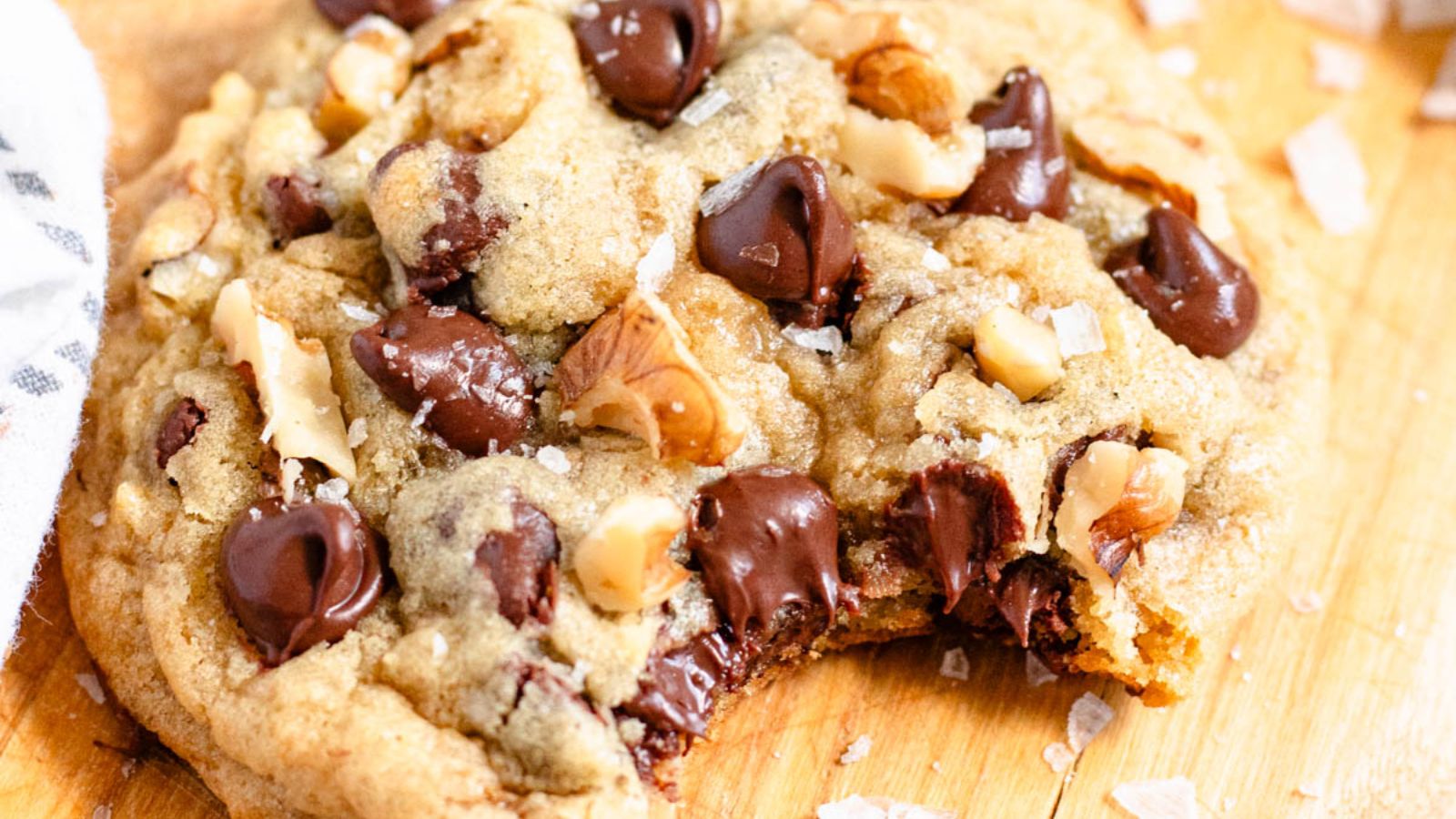 Chocolate Chip and Walnut Cookies