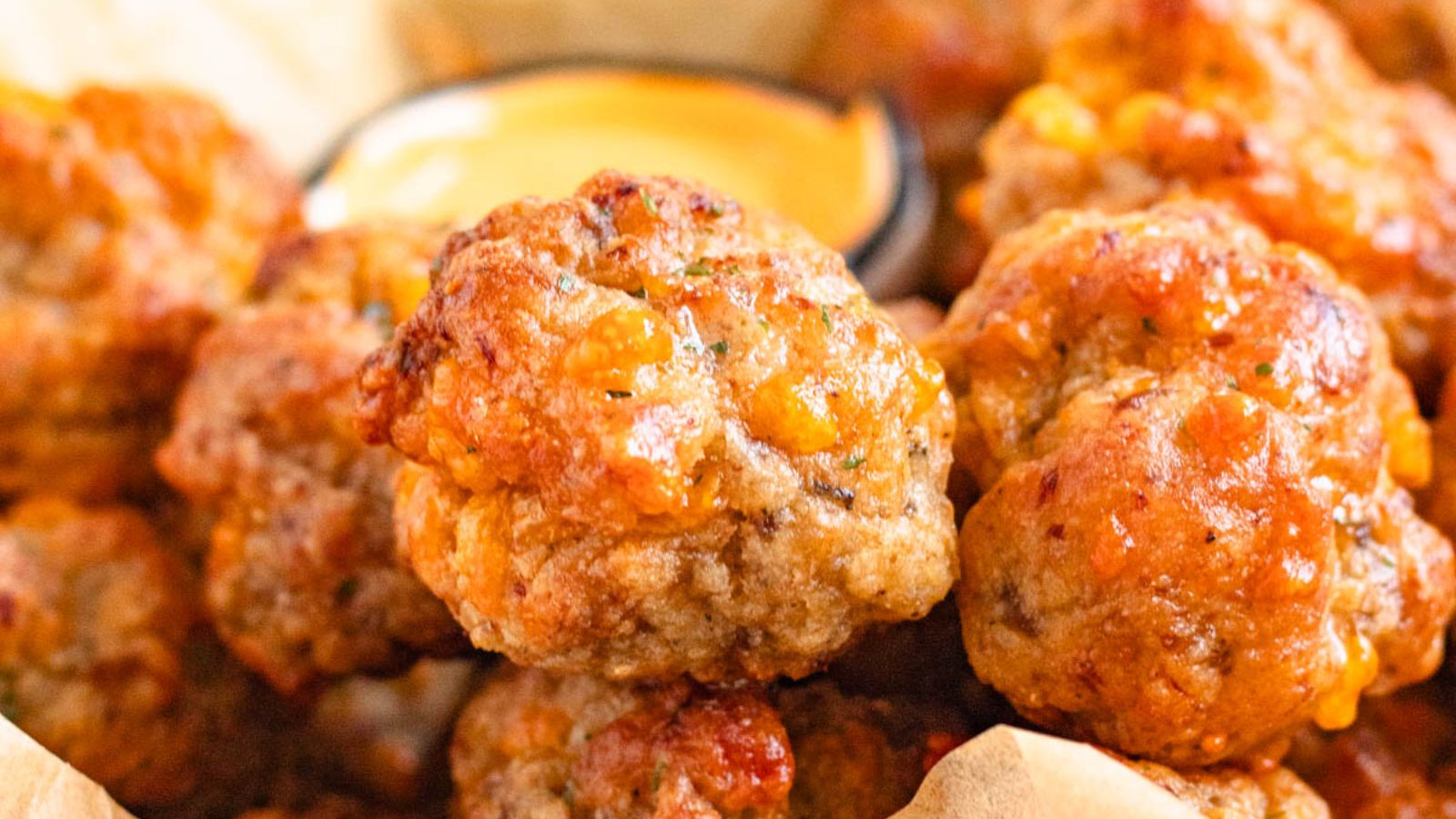 Cheddar Bay Sausage Balls