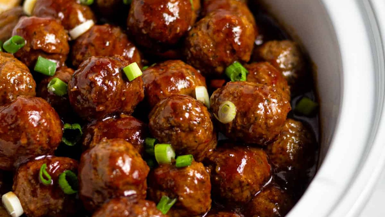 Slow Cooker Whiskey Meatballs