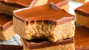 Easy No Bake Peanut Butter Bars