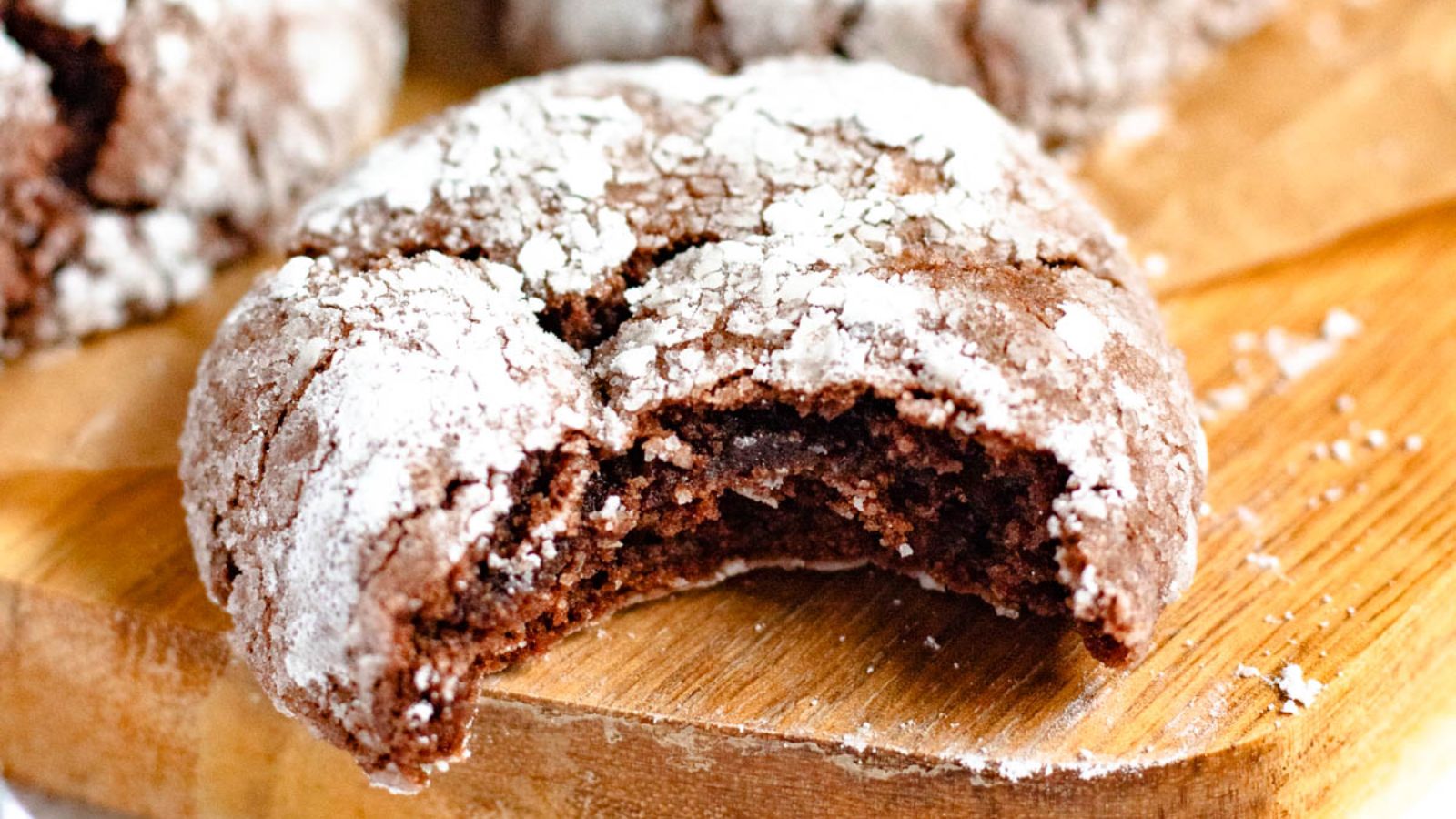 Chocolate Crack Cookies.