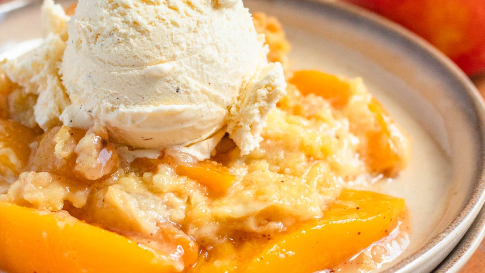 Peach Cobbler