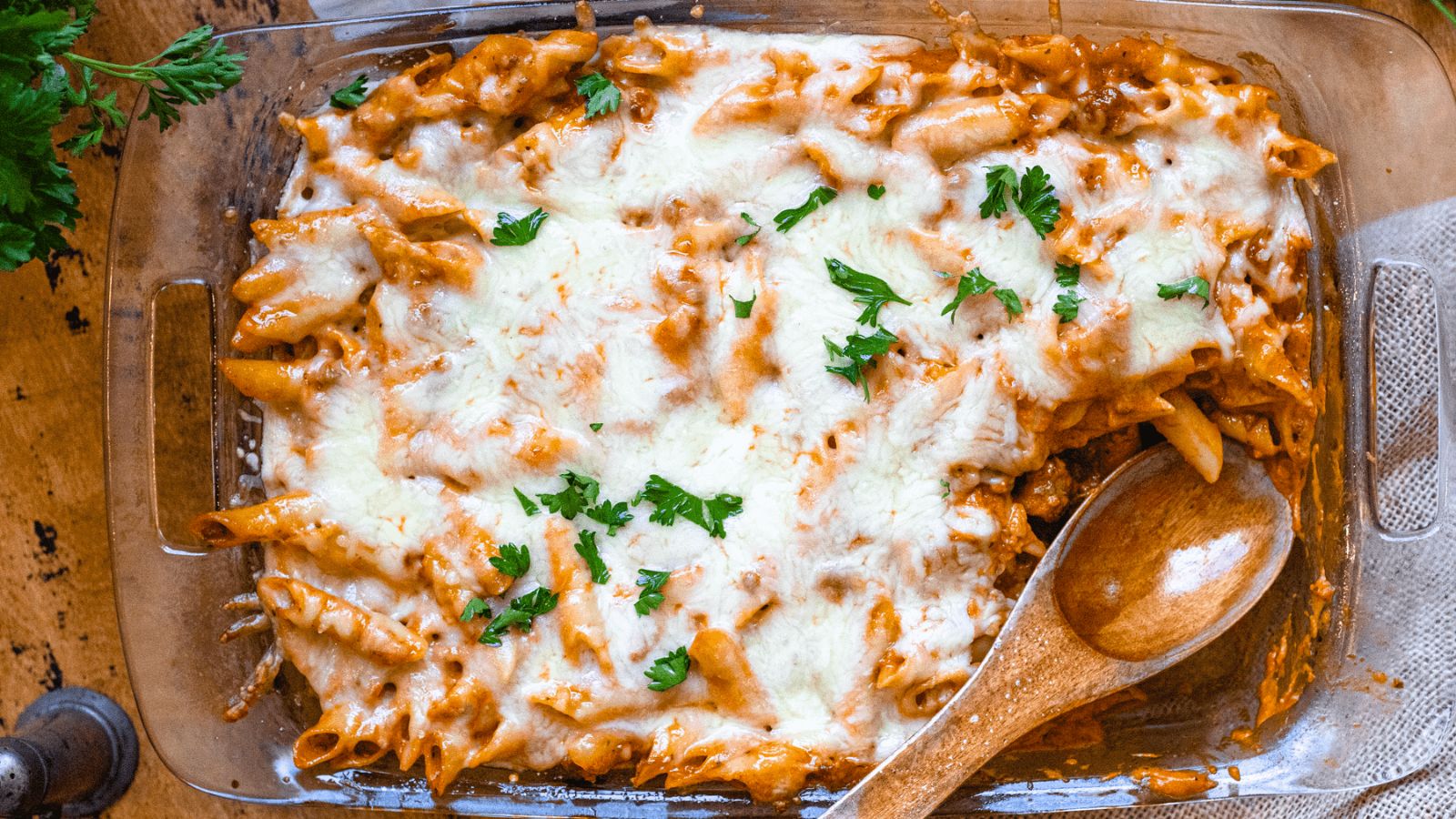 Baked Mostaccioli Recipe