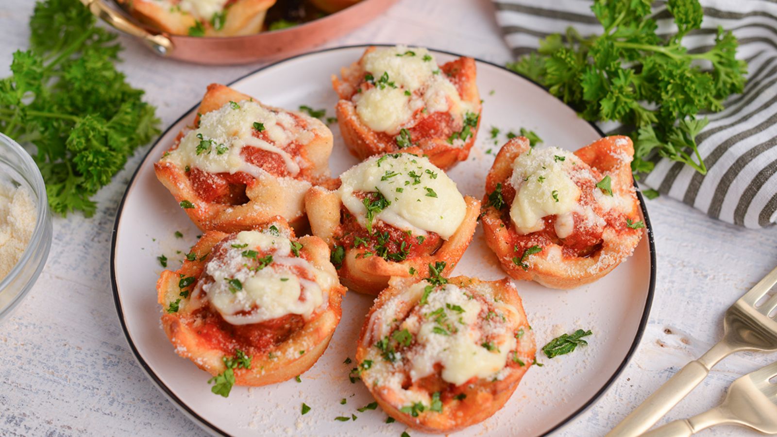 Cheesy Meatball Bombs