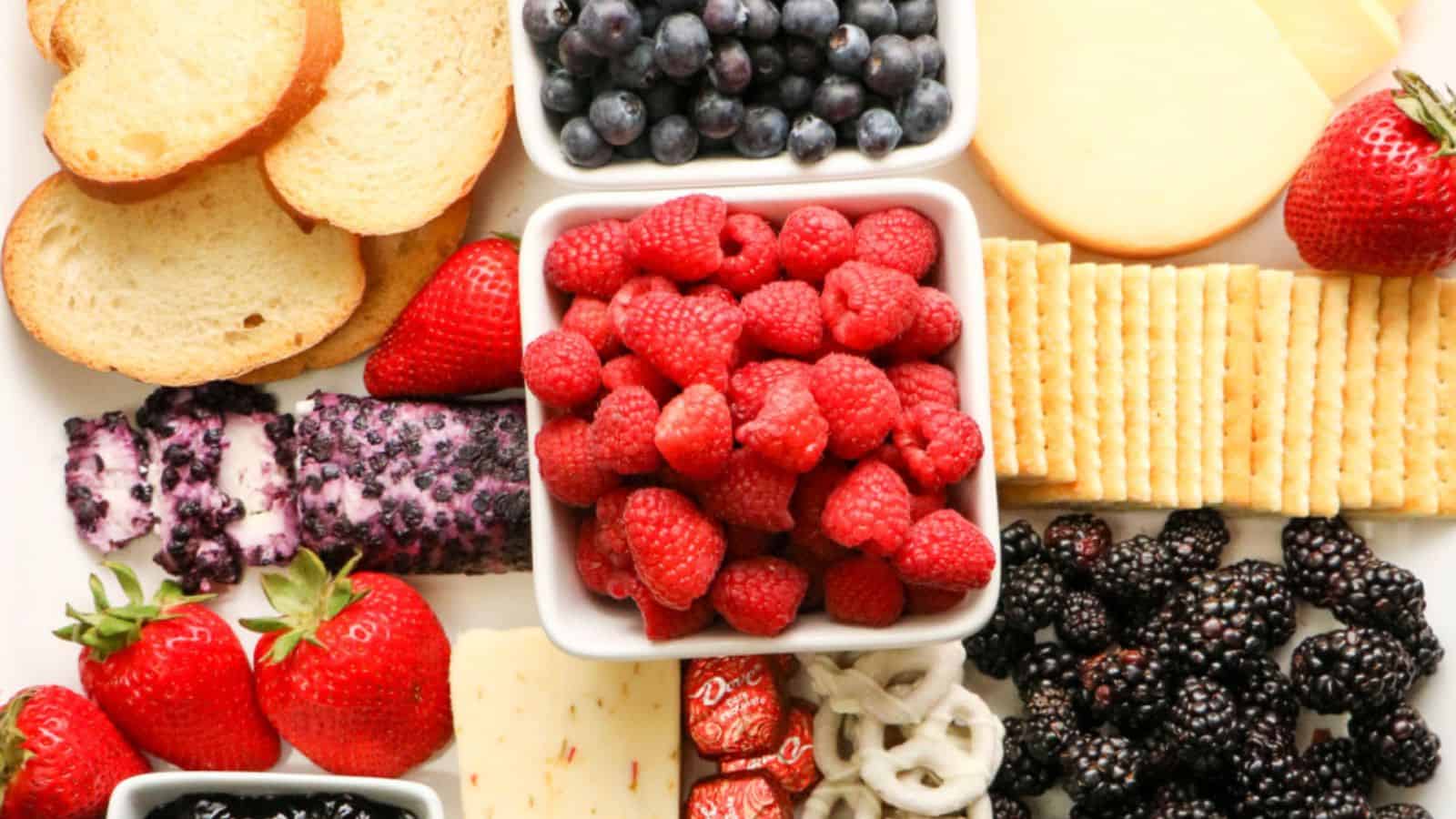 Red White Blue Charcuterie Board