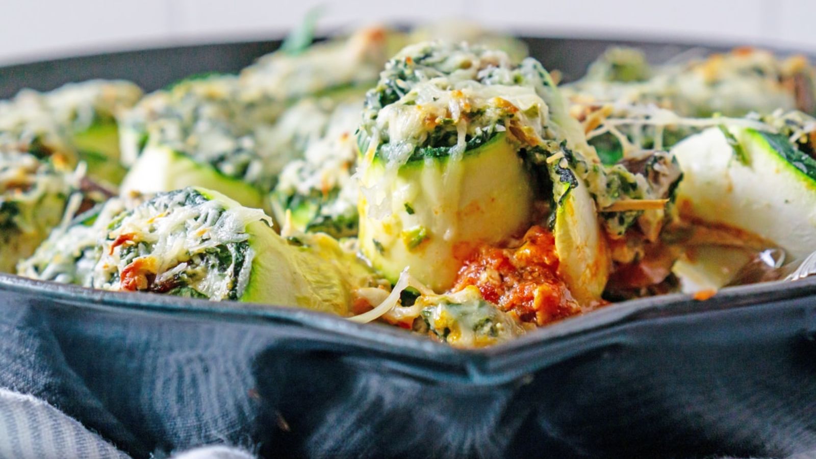 Cheesy Vegetarian Zucchini Lasagna