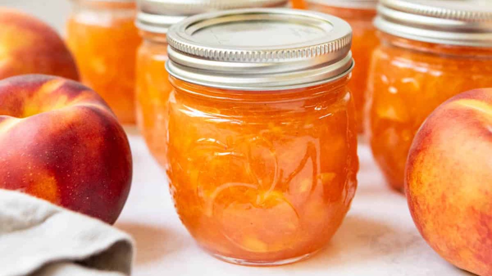 Peach Freezer Jam