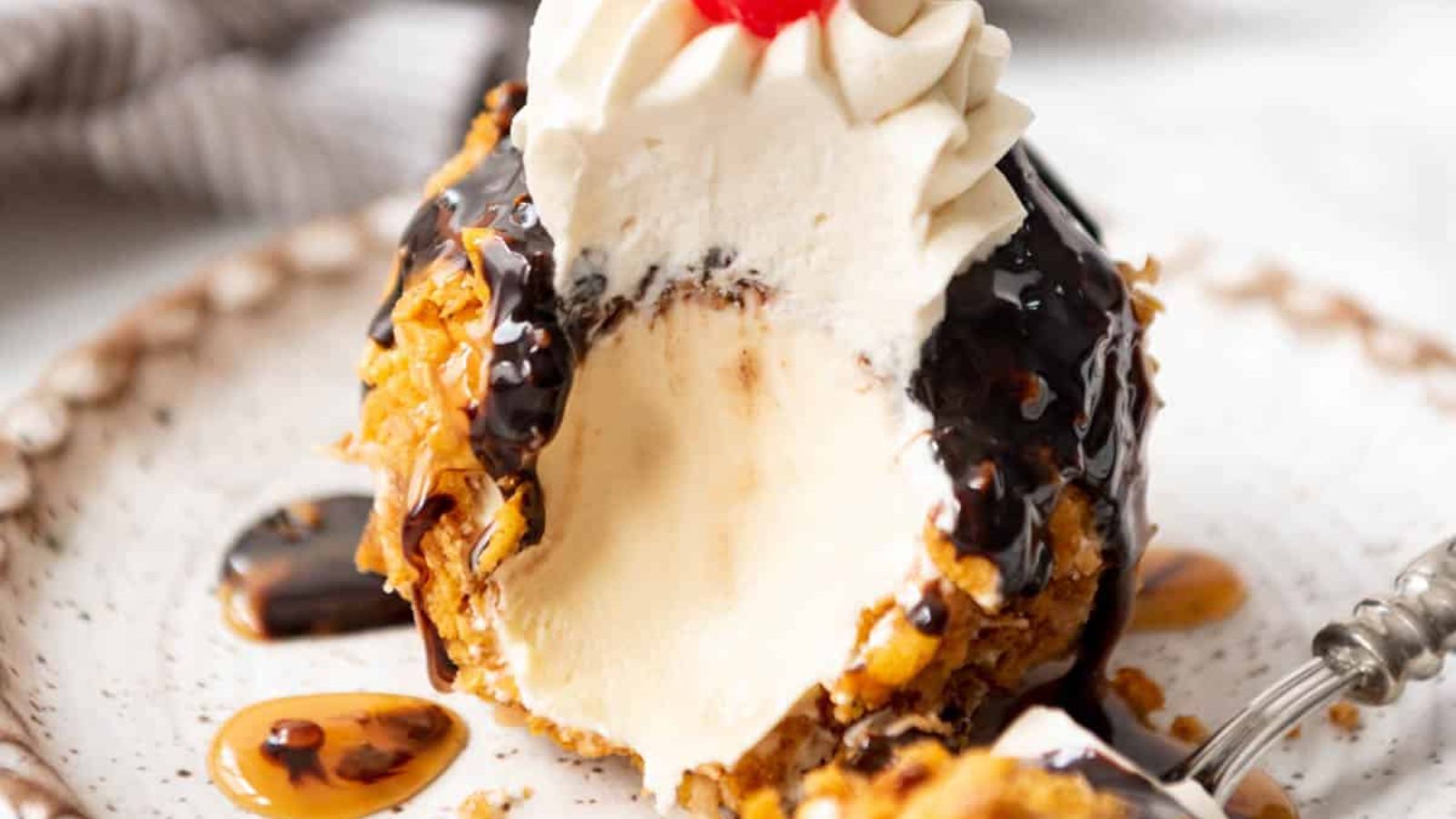 Homemade Fried Ice Cream Recipe (Without Frying!)