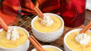 5-Minute Eggnog Pudding