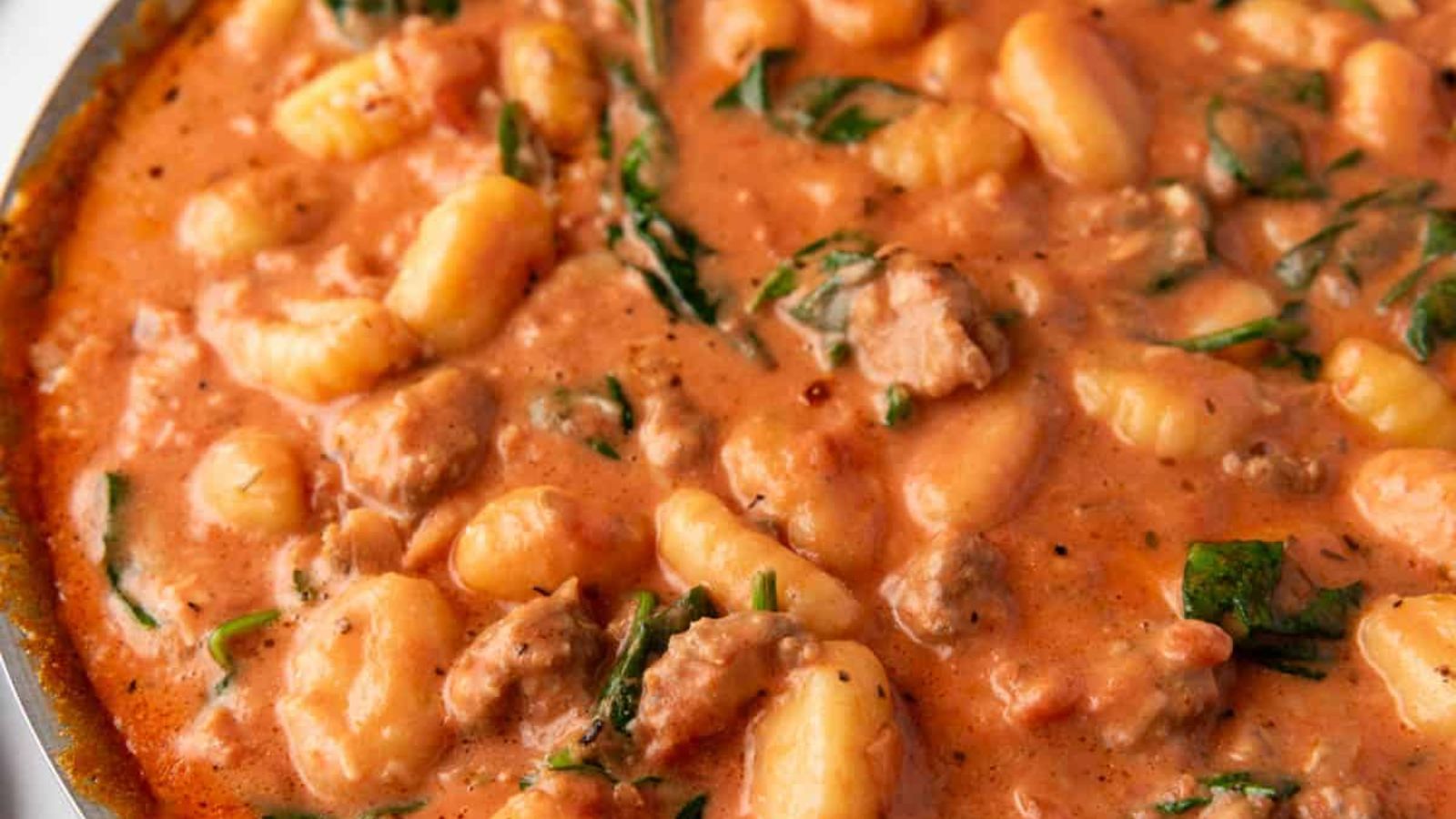 Creamy Sausage Gnocchi