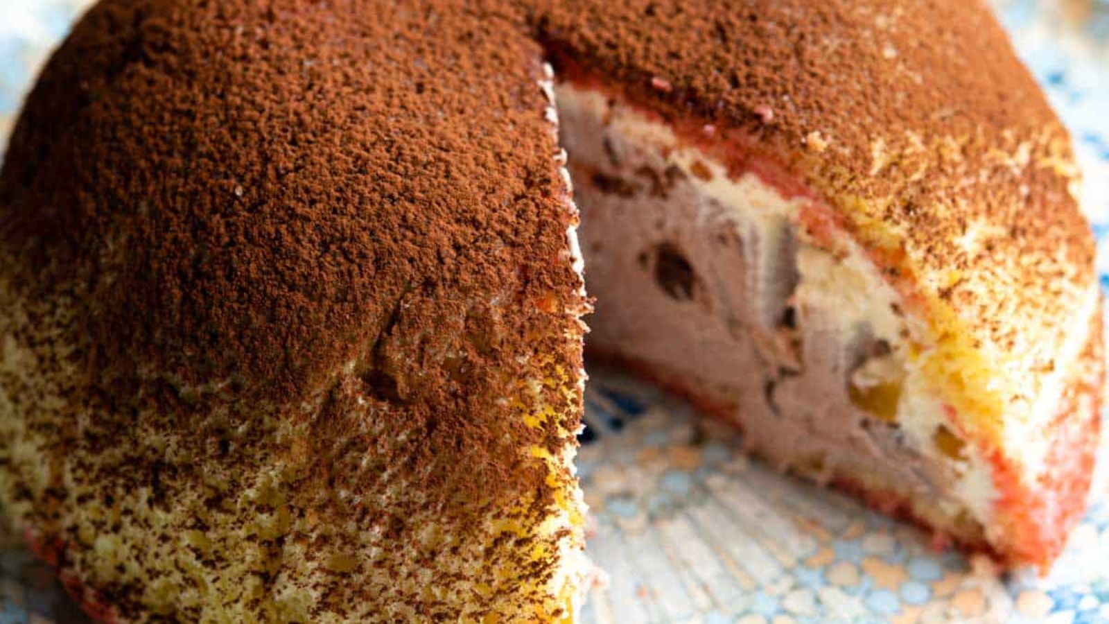 ZUCCOTTO (SPONGE CAKE WITH RICOTTA FILLING)