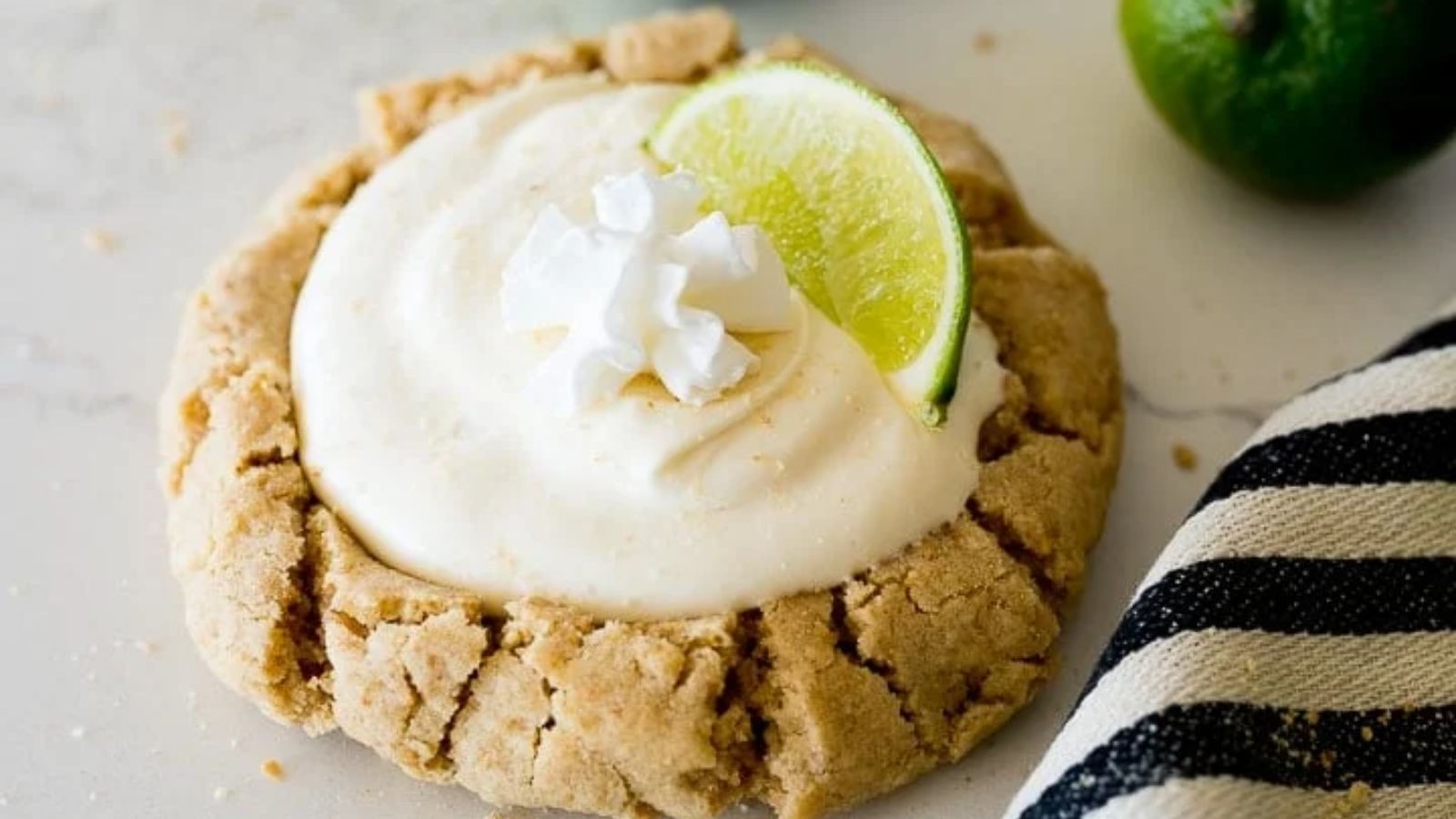 Crumbl Key Lime Pie Cookies