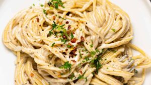 One-Pot Garlic Parmesan Pasta Recipe