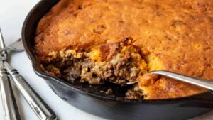 Easy Skillet Tamale Pie