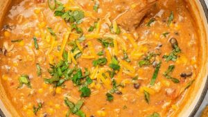 Chili's Chicken Enchilada Soup Copycat