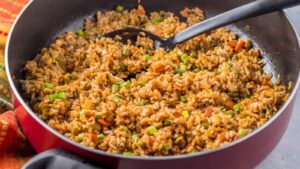 Easy Indian Vegetable Fried Rice