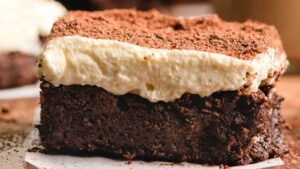 Tiramisu Brownies