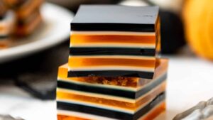 Layered Halloween Jello