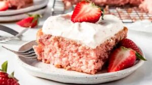 Strawberry Sheet Cake