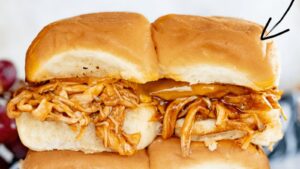 Pulled Chicken Sandwiches