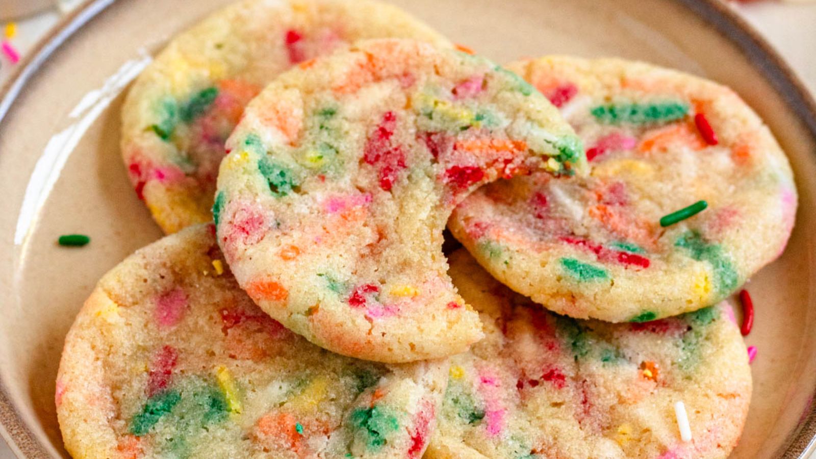 Confetti Cookies