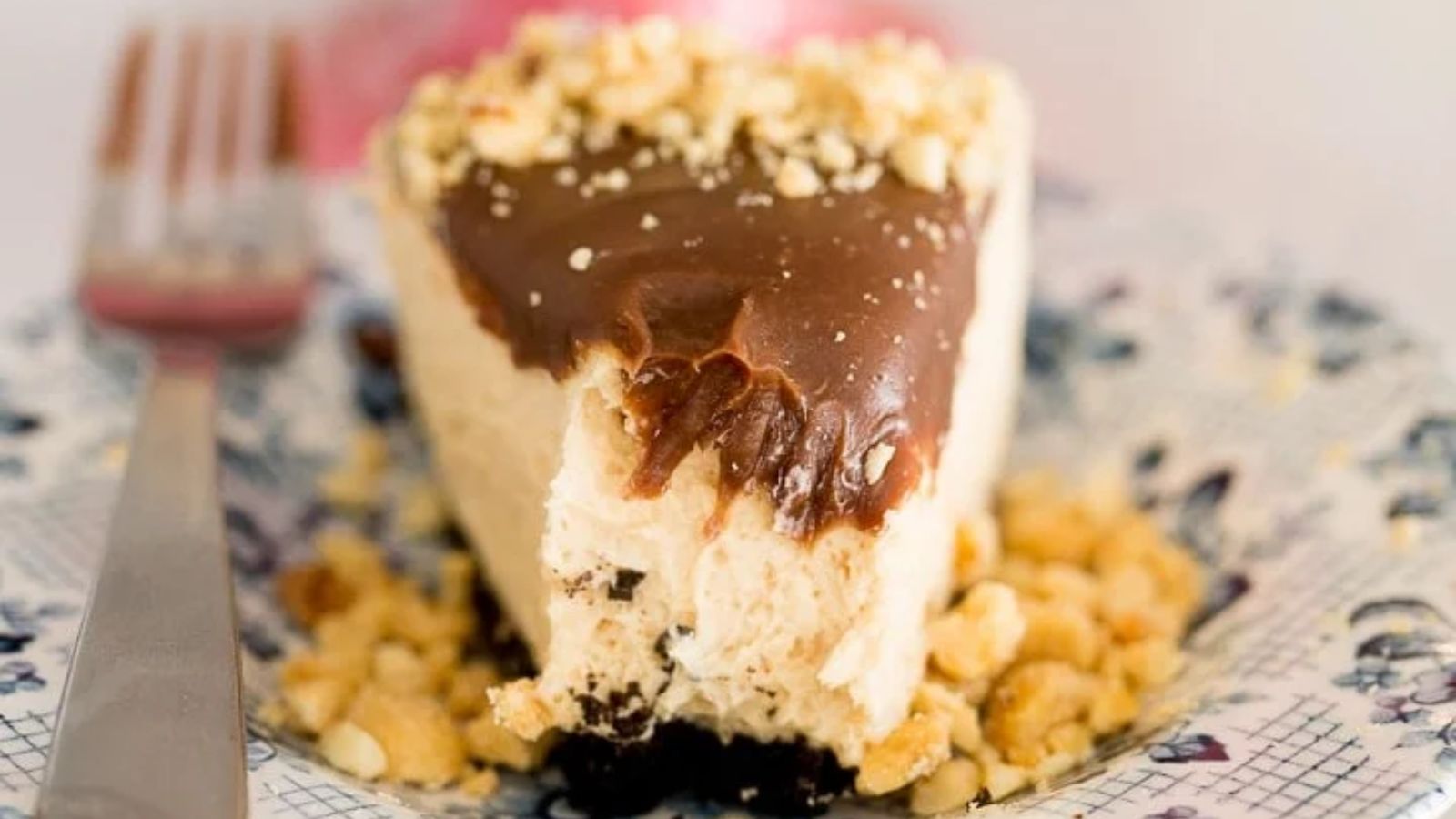 No Bake Peanut Butter Cheesecake