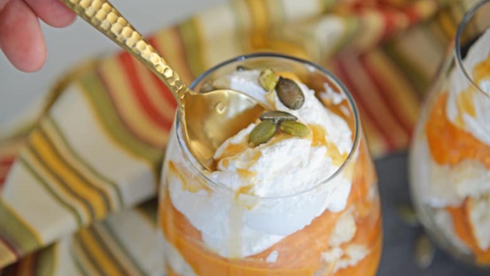 No-Bake Pumpkin Pie Parfaits