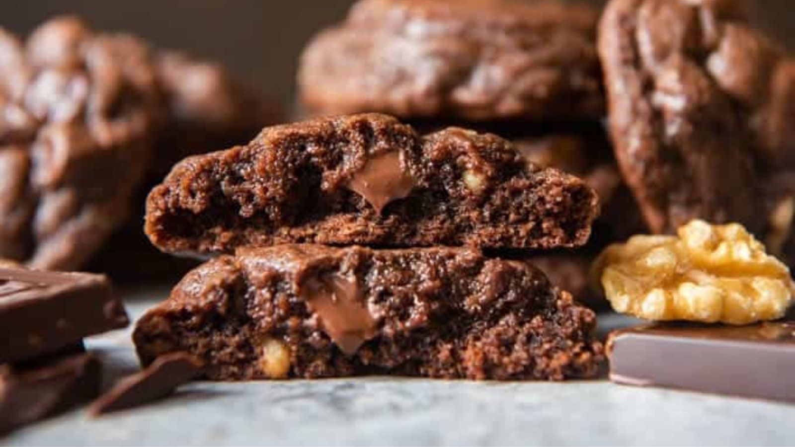 Best Fudgy Chewy Chocolate Brownie Cookies