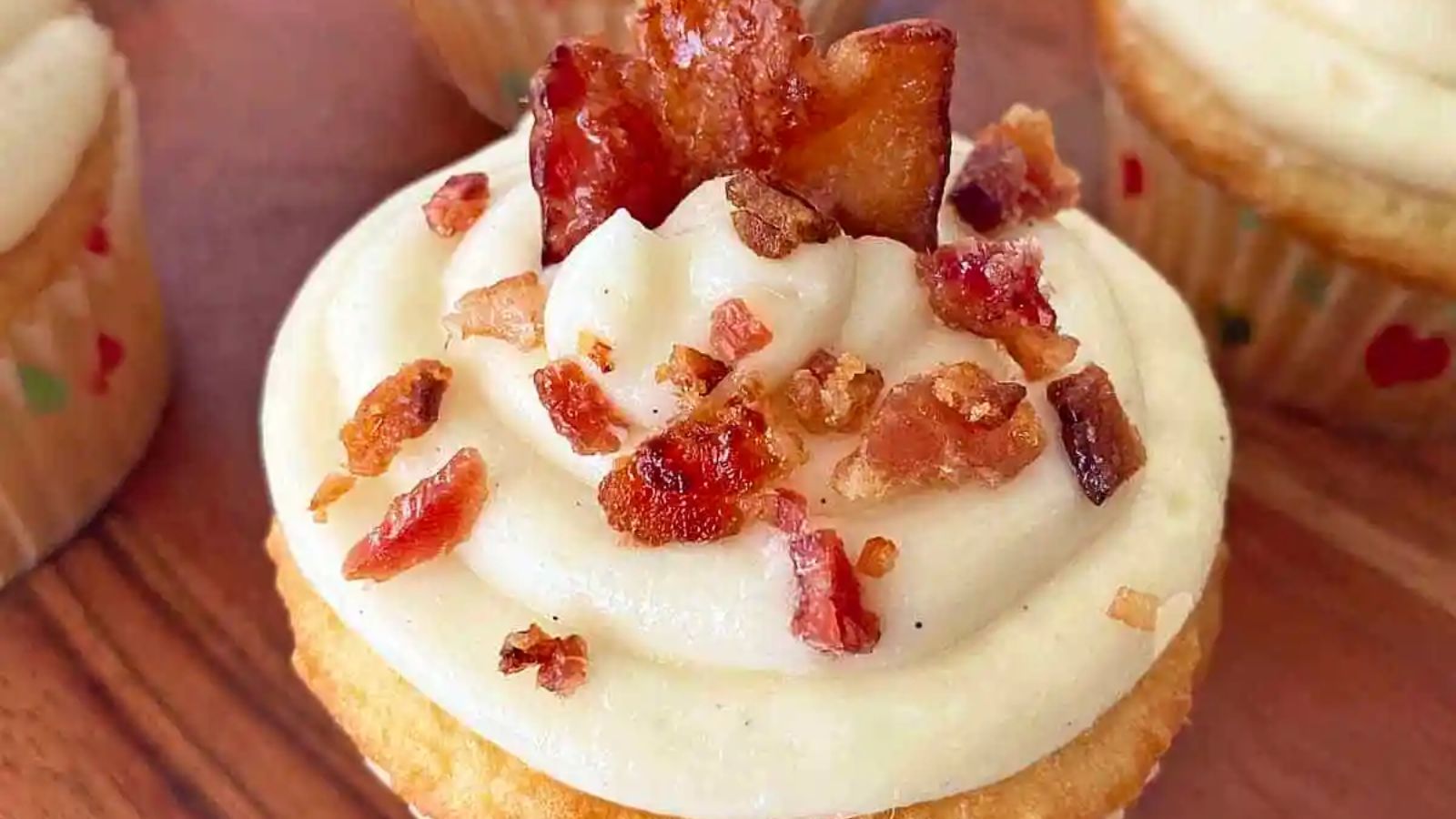 Maple Bacon Cupcakes Recipe