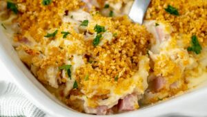 Chicken Cordon Bleu Casserole