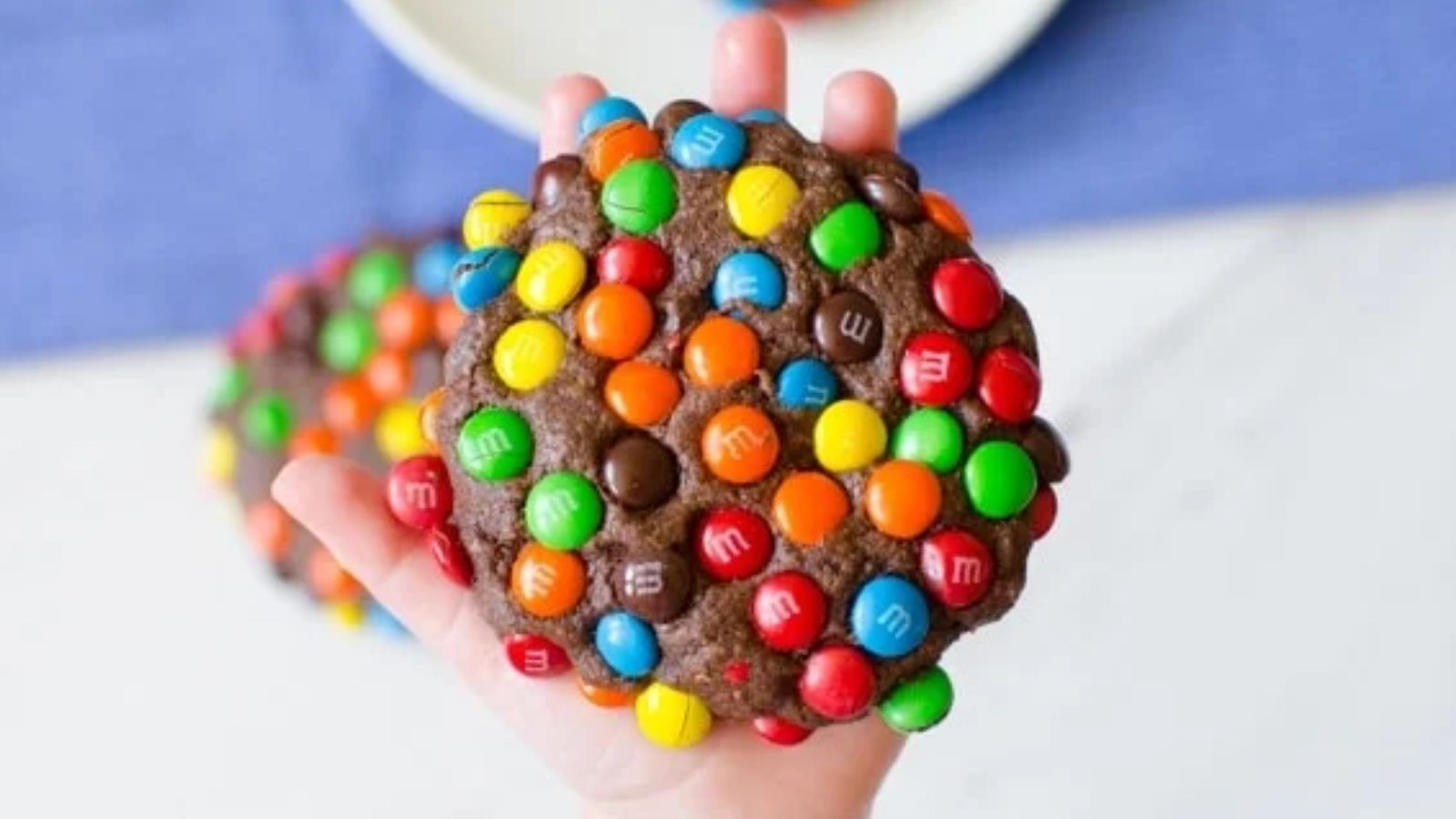 Chocolate M&M Cookies