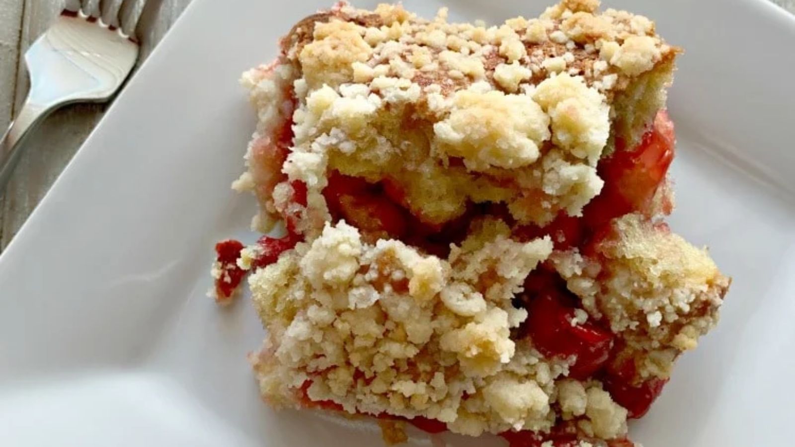 Cherry Filled Coffee Cake