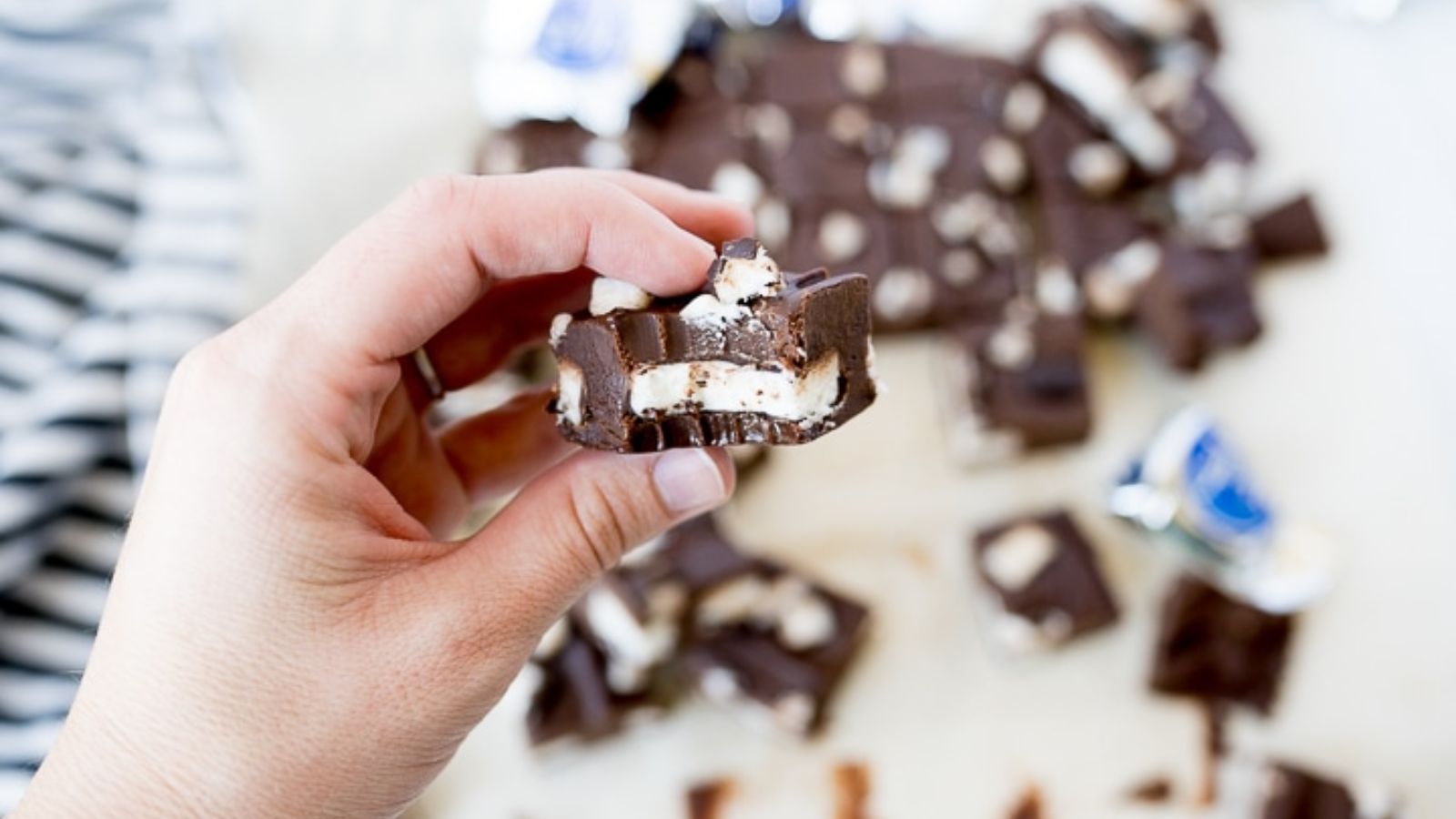 Chocolate Peppermint Fudge