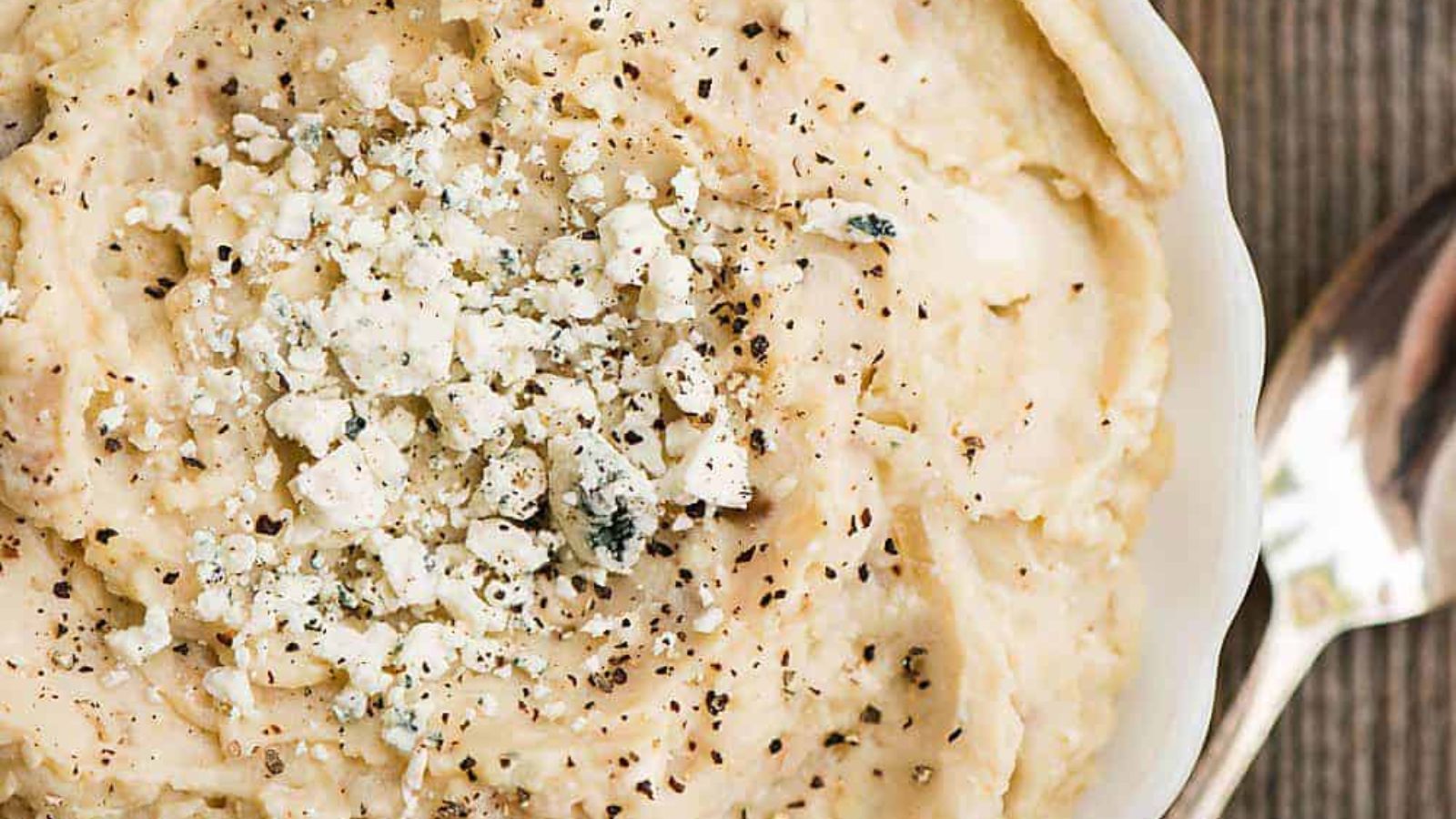 Gorgonzola Celery Root Mashed Potatoes