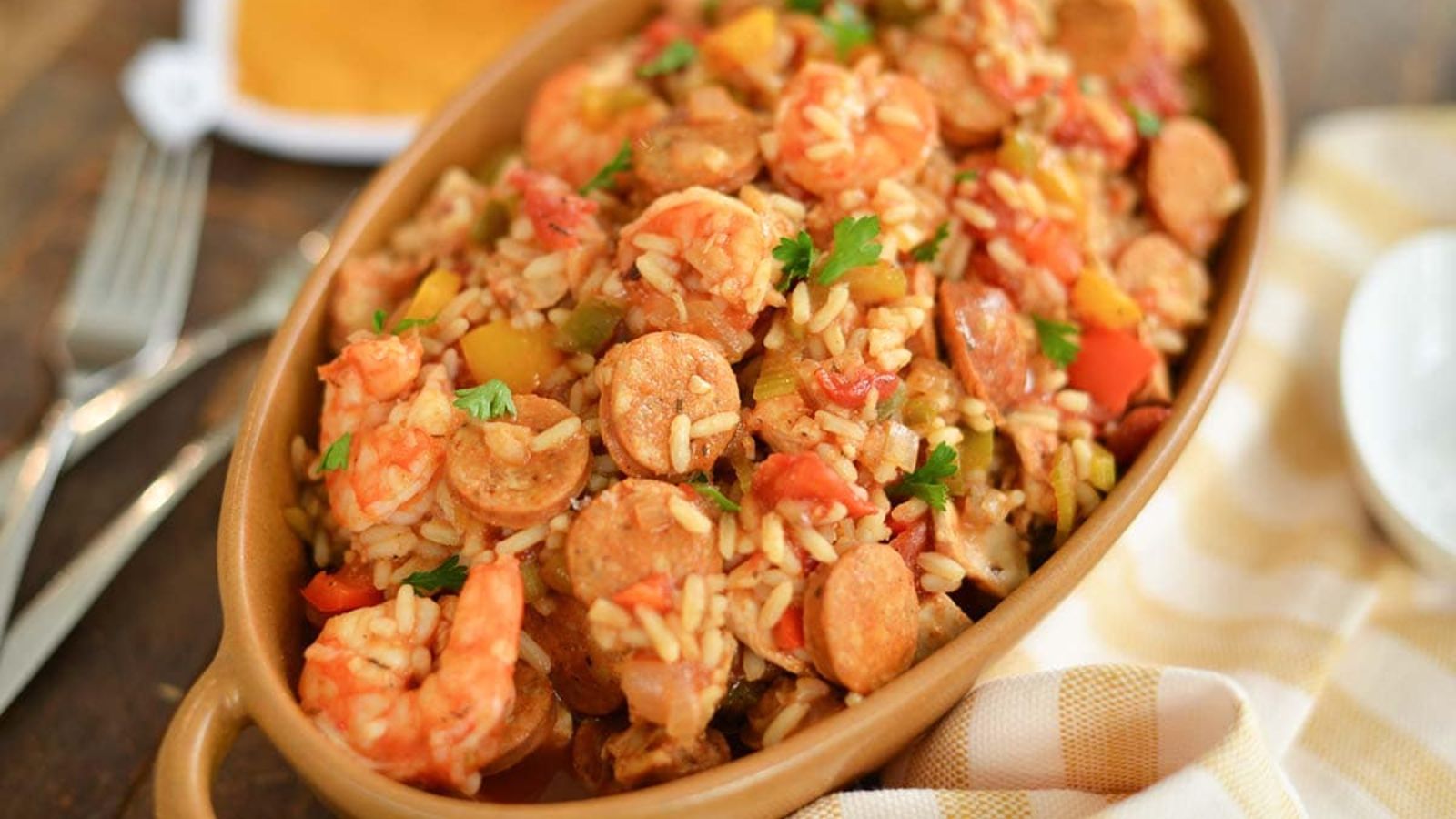 Crockpot Chicken Jambalaya