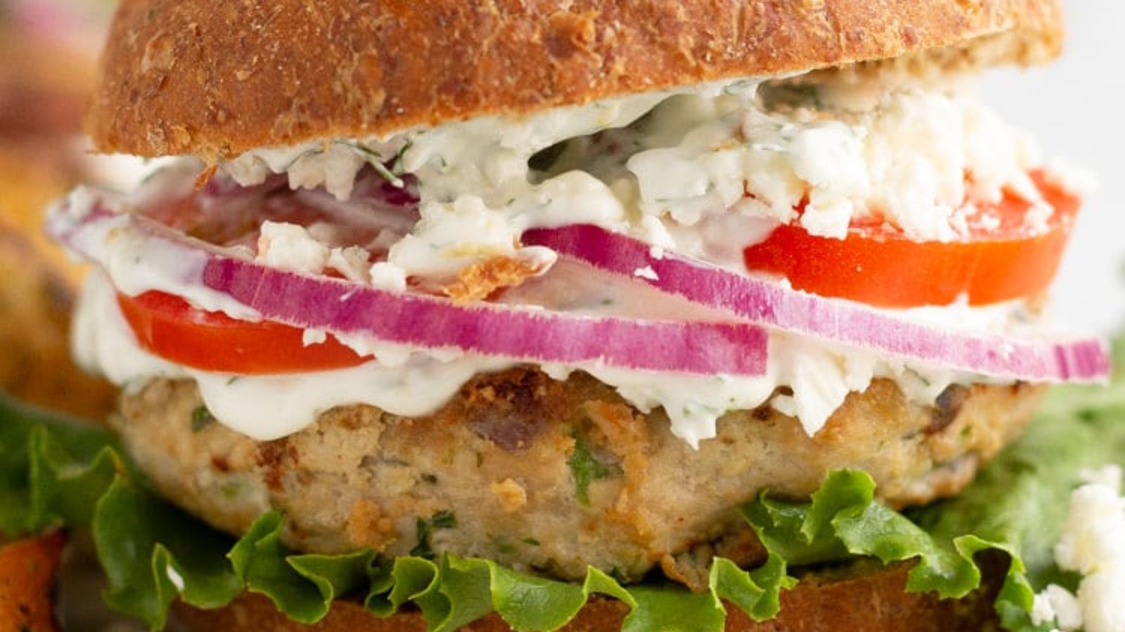 20 Minute Greek Turkey Burgers