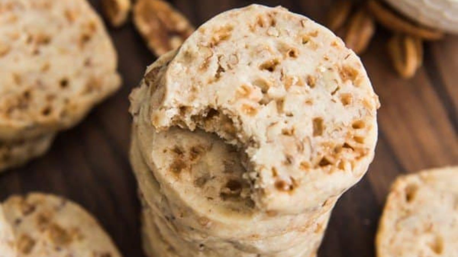 Toffee Pecan Shortbread Cookies