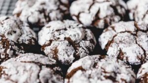 Chocolate Crinkle Cookies