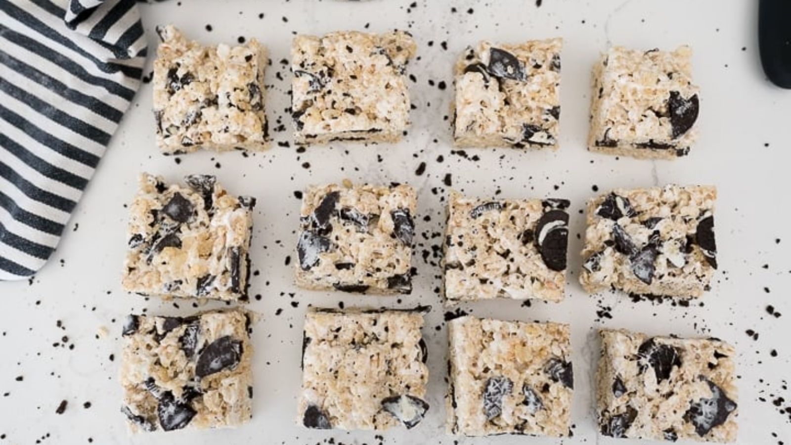 Oreo Rice Krispie Treats