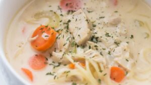 Creamy Chicken Noodle Soup